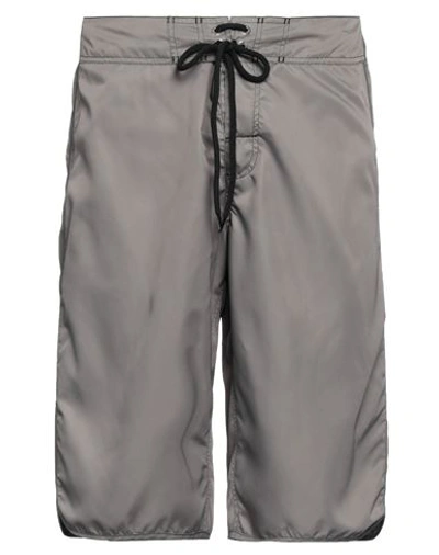 Shop Jil Sander+ Man Shorts & Bermuda Shorts Military Green Size M Polyamide