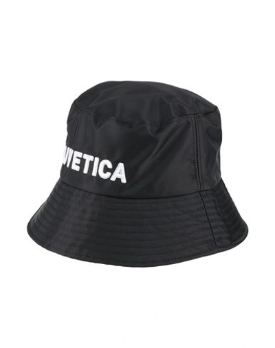 Shop Duvetica Man Hat Black Size L Polyamide