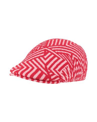 Shop Kangol Woman Hat Red Size M Modacrylic, Acrylic, Polyester, Nylon