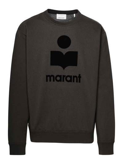 Shop Isabel Marant Mikoy Logo Sweatshirt In Black