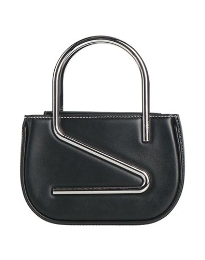 Shop Yuzefi Woman Handbag Black Size - Leather