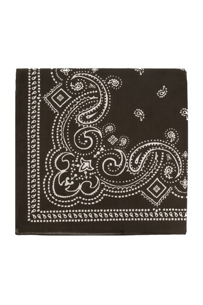 Shop Givenchy Paisley Print Scarf In Green