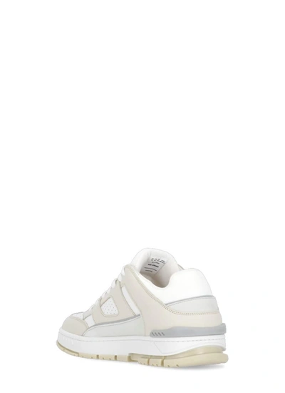 Axel Arigato Low-top Sneakers With Textured Panels And Cushioned Sole In Multi