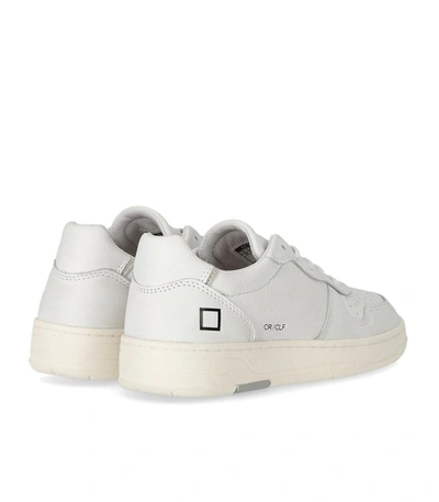 Shop Date D.a.t.e.  Court Calf White Women's Sneaker
