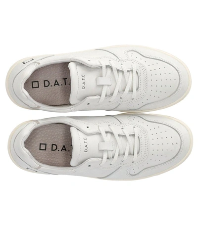 Shop Date D.a.t.e.  Court Calf White Women's Sneaker