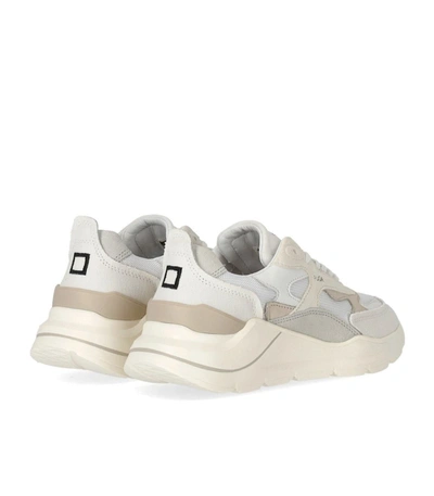 Shop Date D.a.t.e.  Fuga Canvas White Sneaker