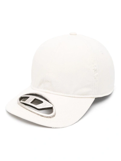 Shop Diesel C-beast-a1 Baseball Hat In White