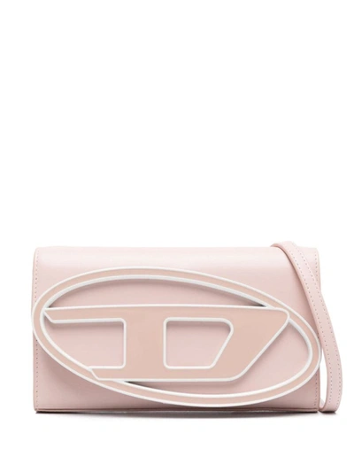 Shop Diesel '1dr Strap' Wallet In Pink