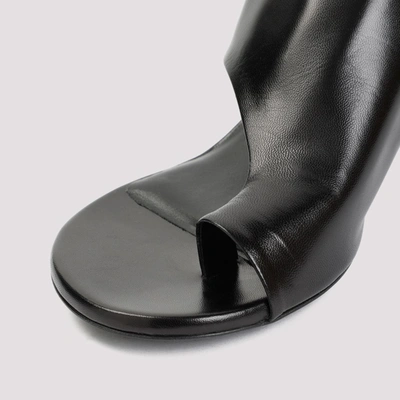 Shop Jil Sander Ovine Leather Pumps Shoes In Black