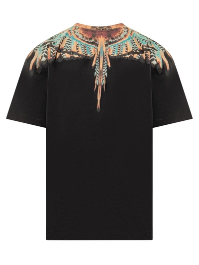 Shop Marcelo Burlon County Of Milan Grizzly Wings T-shirt In Black