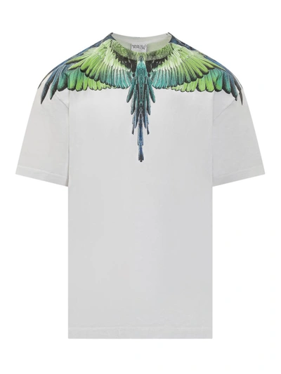 Shop Marcelo Burlon County Of Milan Icon Wings T-shirt In White
