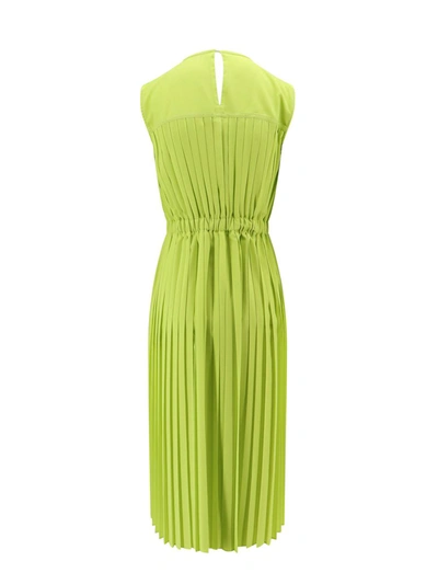 Shop Moncler Dress In Green