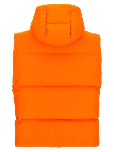 Shop Moncler Genius Roc Nation By Jay-z 'apus' Vest In Orange