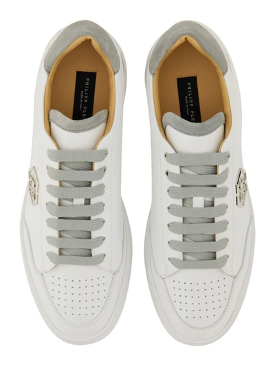 Shop Philipp Plein Sneaker With Logo In White