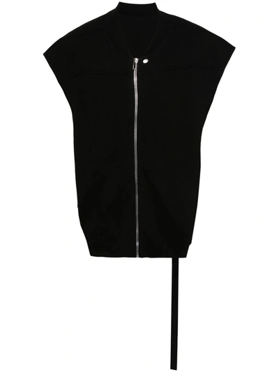 Shop Rick Owens Drkshdw Jumbo Flight Vest In Black