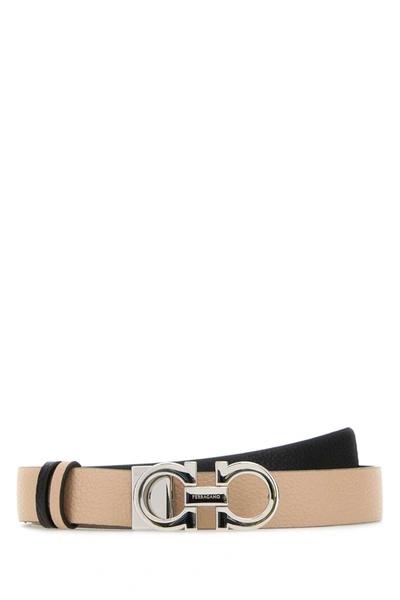 Shop Ferragamo Salvatore  Belt In Newbisquenero