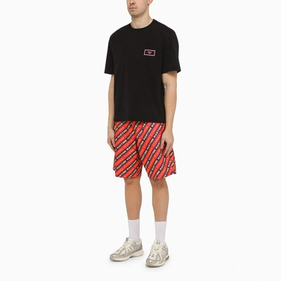 Shop Martine Rose T-shirt With Logo In Black