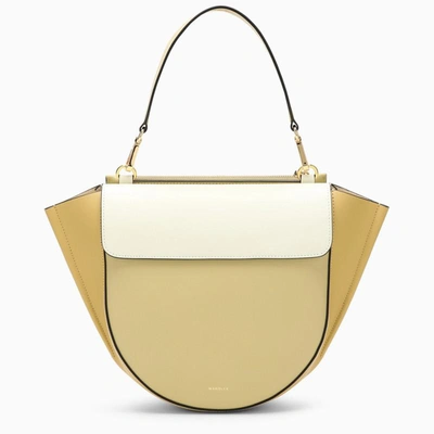 Shop Wandler Medium Bag Hortensia Sandy Shades In Yellow