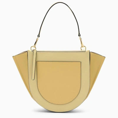 Shop Wandler Medium Bag Hortensia Sandy Shades In Yellow
