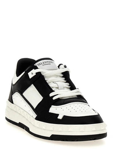 Shop Valentino Freedots Sneakers White/black
