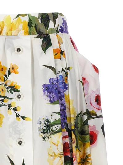 Shop Dolce & Gabbana Giardino Skirts Multicolor