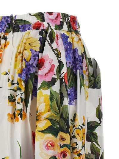 Shop Dolce & Gabbana Giardino Skirts Multicolor