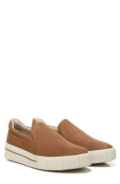 Shop Dr. Scholl's Happiness Lo Slip-on Sneaker In Brown