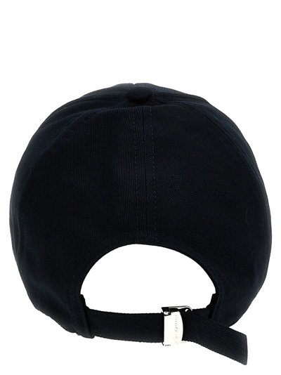 Shop Dolce & Gabbana Logo Embroidery Cap Hats Blue