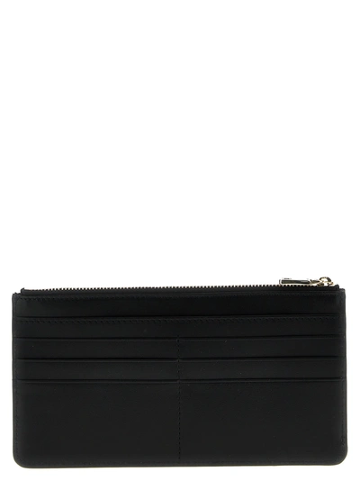 Shop Dolce & Gabbana Logo Leather Cardholder Wallets, Card Holders Black