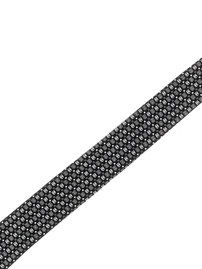 Shop Dolce & Gabbana Logo Tie Ties, Papillon White/black