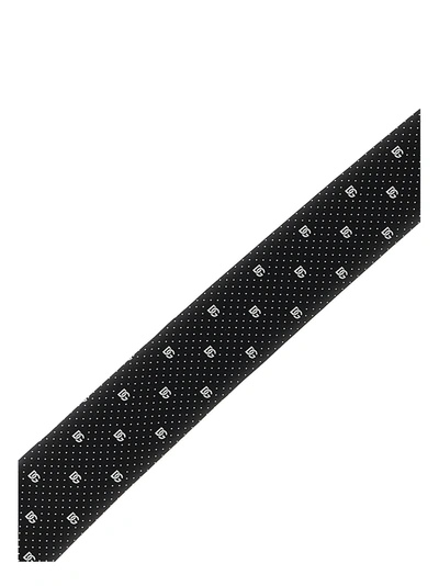 Shop Dolce & Gabbana Martini Ties, Papillon White/black