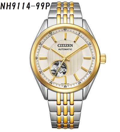 Pre-owned Citizen Collection, Watch, Nh9110-90e, Nh9110-90l, Nh9114-99p, Stainless Steel