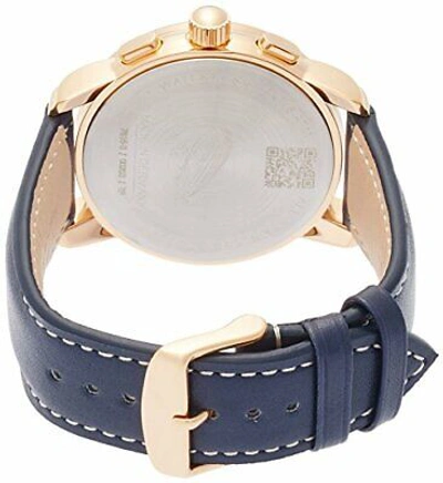 Pre-owned Zeppelin Watch Lz126 Losangeles Navy Dial Plate 76163 Mens