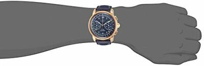 Pre-owned Zeppelin Watch Lz126 Losangeles Navy Dial Plate 76163 Mens