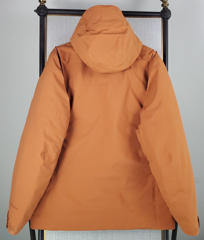 Pre-owned Marmot $400  Mens Size Large Gore-tex Thinsulate Jacket Hood Orange Coat