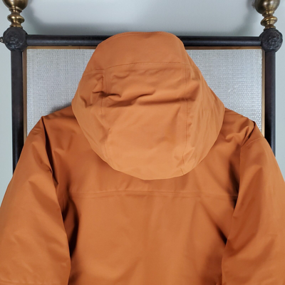 Pre-owned Marmot $400  Mens Size Large Gore-tex Thinsulate Jacket Hood Orange Coat