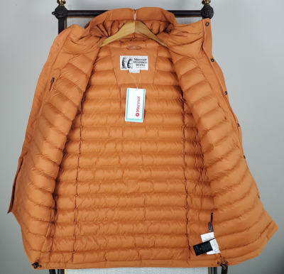 Pre-owned Marmot $400  Mens Size Large Gore-tex Thinsulate Jacket Hood Orange Coat