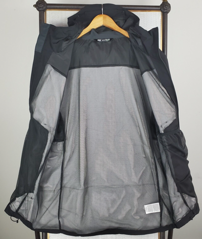 Pre-owned Helly Hansen $275 Size 2xl 10k Waterproof/windproof Ripstop 2l Shell Jacket In Black