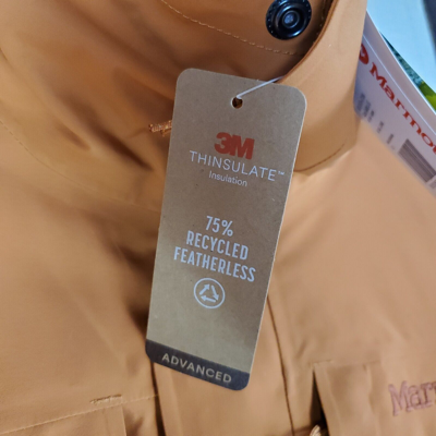 Pre-owned Marmot $400  Mens Size Large Gore-tex Thinsulate Jacket Hood Orange Coat