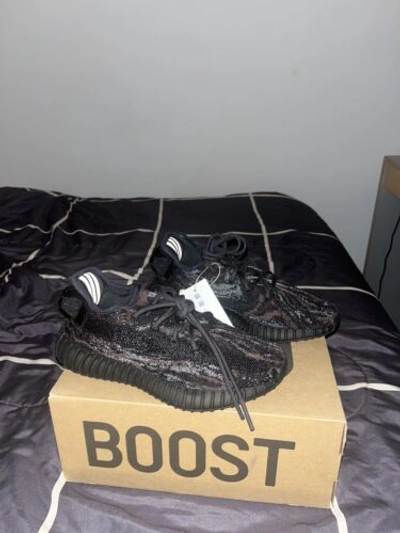 Pre-owned Adidas Originals Size 4.5 - Adidas Yeezy Boost 350 V2 Low Mx Rock Brand W/ Box In Black