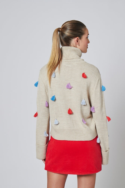 Shop Rachel Antonoff Matilda Turtleneck Sweater In 3x