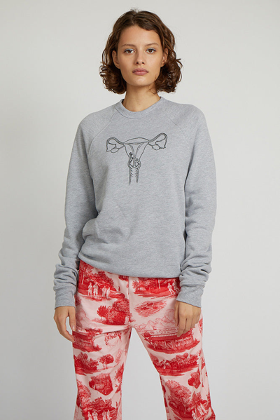 Shop Rachel Antonoff The Reproductive System Sweatshirt In Xxl