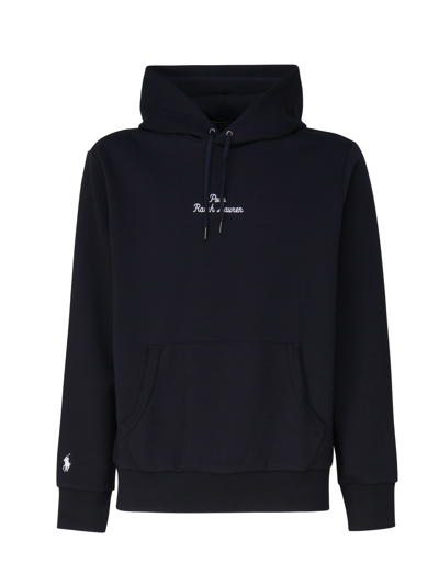 Shop Polo Ralph Lauren Sweatshirt With Embroidery In Black