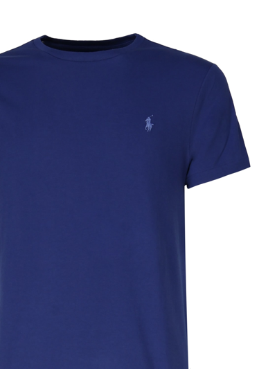 Shop Polo Ralph Lauren Polo Pony T-shirt In Blue