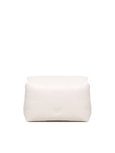Shop Pinko Baby Love Bag Click Puff In White