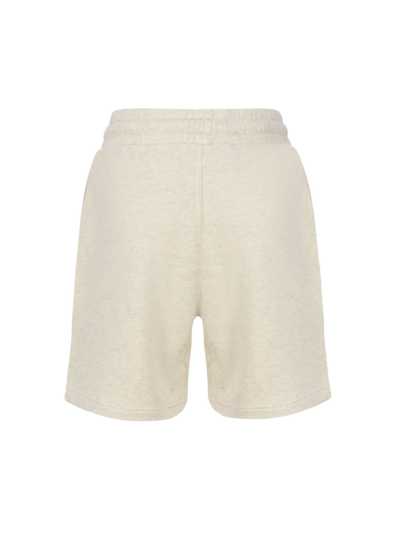 Shop Jw Anderson Shorts With Embroidery In Beige