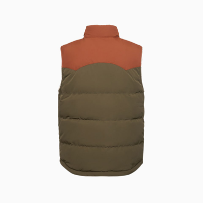 Shop Patagonia Bivy Down Reversible Vest In Mebn