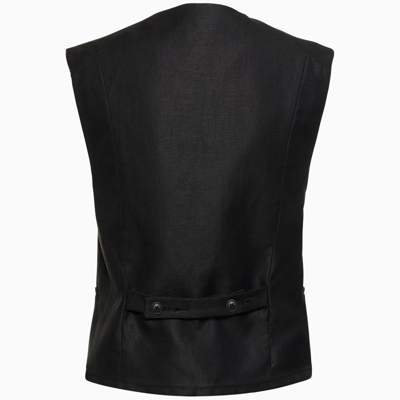 Shop Loulou Studio Iba Vest In Black