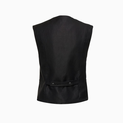 Shop Loulou Studio Iba Vest In Black