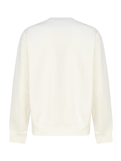 Shop Carhartt American Script Sweatshirt In Cotton In Wax